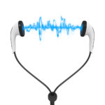 Blue wave audio earphones