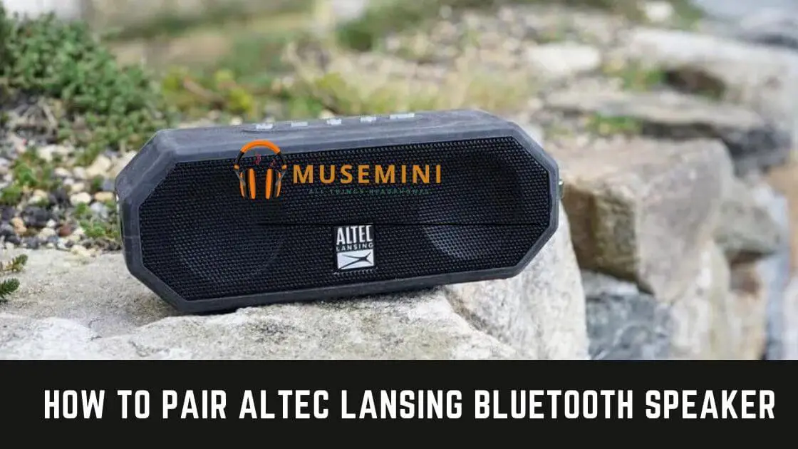 Pair Altec Lansing Bluetooth Speaker