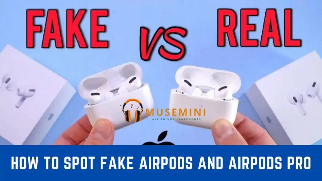 spot fake airpods pro